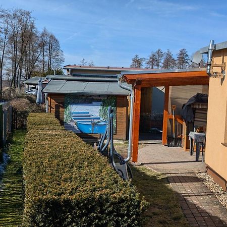 Spreewaldhaeuser Golinski Mit Kamin Am Neuendorfer See Alt Schadow Exterior foto