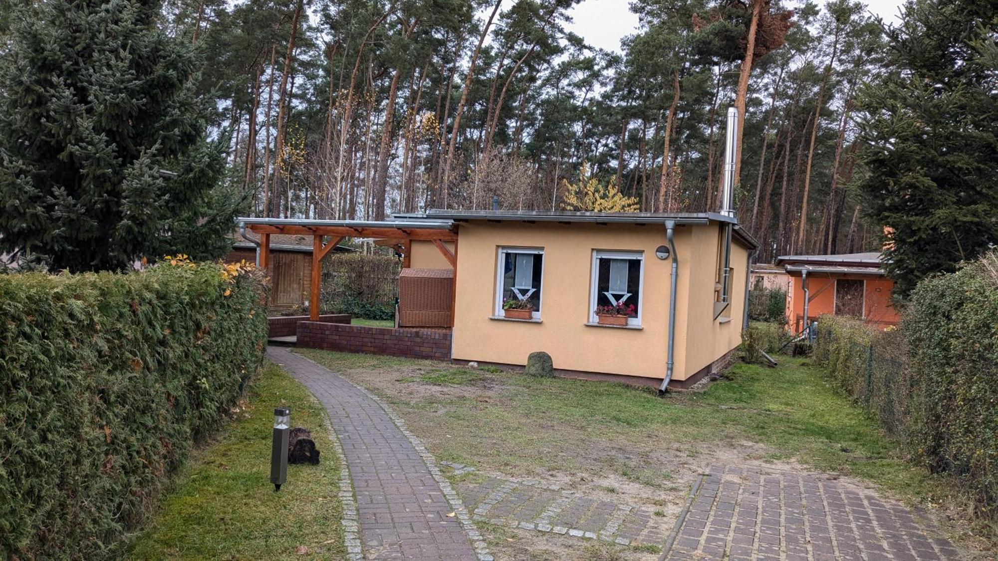 Spreewaldhaeuser Golinski Mit Kamin Am Neuendorfer See Alt Schadow Exterior foto