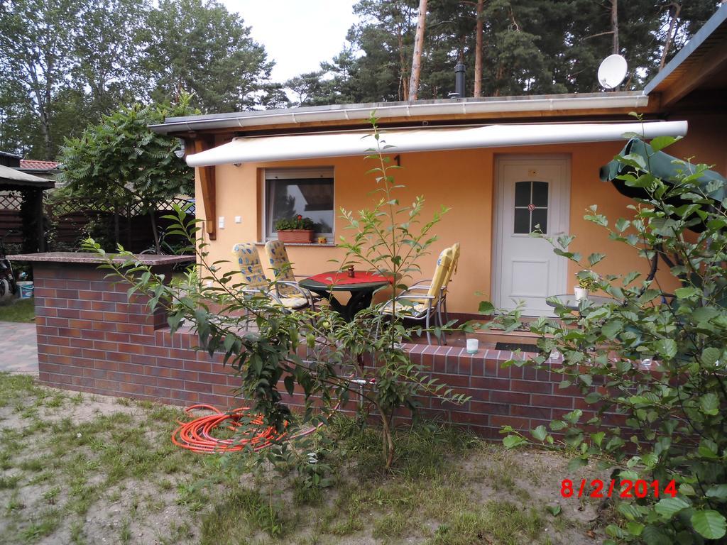 Spreewaldhaeuser Golinski Mit Kamin Am Neuendorfer See Alt Schadow Exterior foto