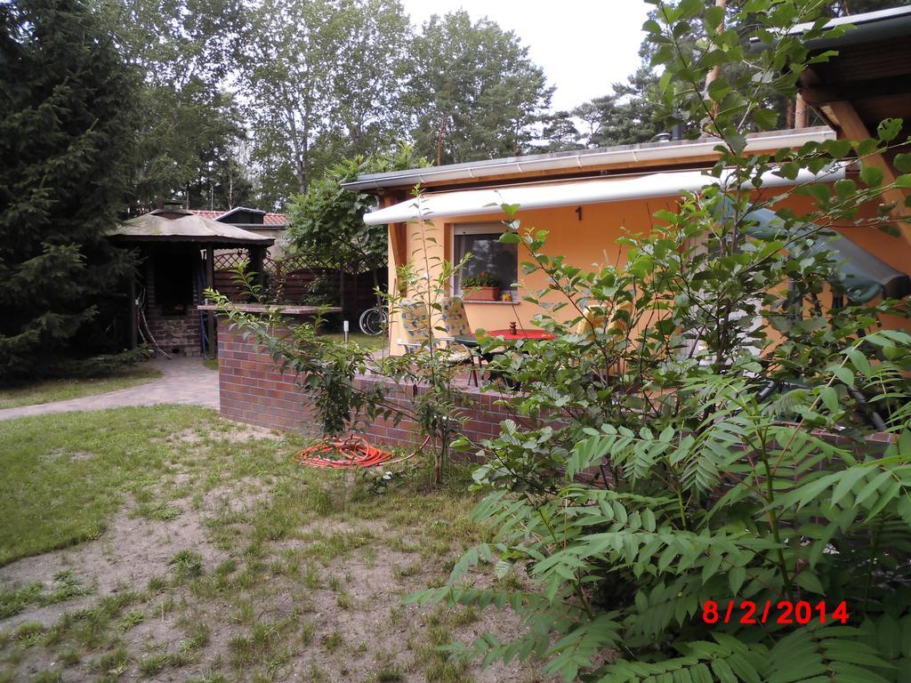 Spreewaldhaeuser Golinski Mit Kamin Am Neuendorfer See Alt Schadow Exterior foto