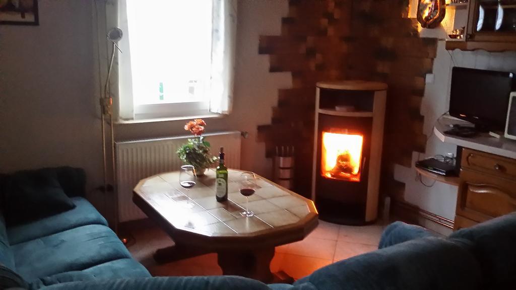 Spreewaldhaeuser Golinski Mit Kamin Am Neuendorfer See Alt Schadow Exterior foto